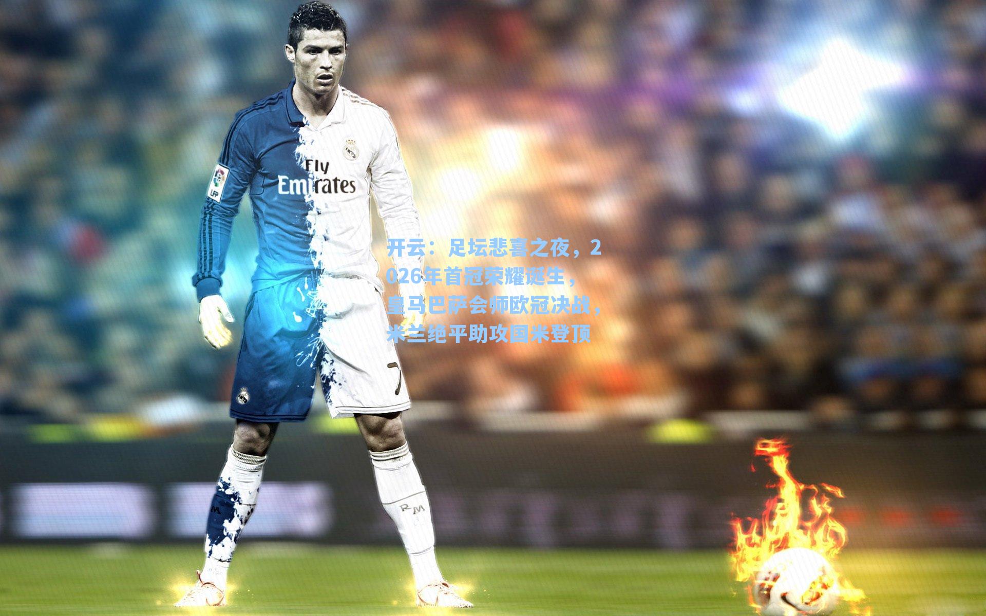 足坛悲喜之夜,2026年首冠荣耀诞生,皇马巴萨会师欧冠决战,米兰绝平助攻国米登顶